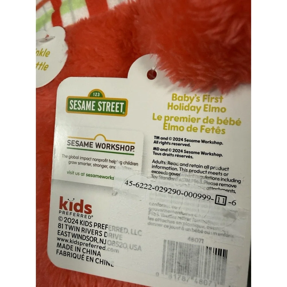 Sesame Street ELMO Baby's First Plush 16